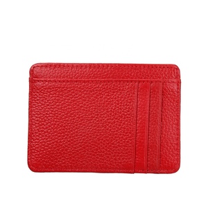 Slim Leather Card Holder Custom Card Holder Wallet Card Holder Purse - Product Image 3