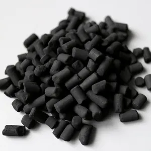 4mm yağ renk giderme ahşap aktif karbon pelet siyah karbon sütunlu satılık