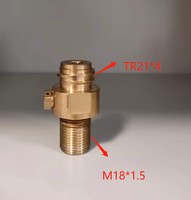 Cylindre de CO2 en aluminium VS 0,6 L pour machine à eau gazeuse/soda 60 L