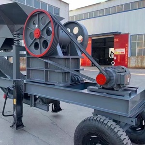 Hot Sale Mobile Backen brecher für Golderz-Dieselmotor Neu für den Bau von Förderbändern - Product Image 1