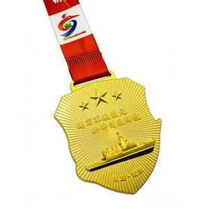 Militair geïnspireerde marathonmedaille met camouflagecoating, gravure op hondenpenning, zinklegering, elektrolytisch verzinkt, met muziek- en nationale dagthema's - Product Image 4