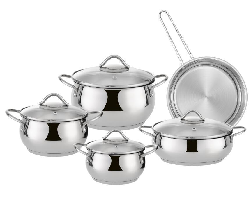 Kitchen Utensils Luxury Cooking Pots Stainless Steel Cookware Sets of Cooking Pots · image 4