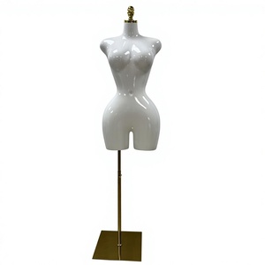 <span class=keywords><strong>Mannequin</strong></span> de couture ajustable BBL pour femme avec courbes, poitrine généreuse, hanches larges et torse, en plastique durable - Product Image 4