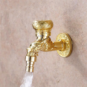 <span class=keywords><strong>Robinet</strong></span> <span class=keywords><strong>mural</strong></span> sculpté en alliage de zinc, style rétro, décoratif, pour jardin <span class=keywords><strong>extérieur</strong></span>, machine à laver et lavage de sol - Product Image 3
