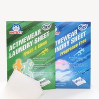Feuilles de détergent de blanchisserie d'OEM bandes de blanchisserie dissoutes par eau faite sur commande nettoyage profond