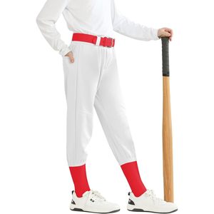 Toddler Girls' Baseball Pants With Pockets Quick Dry Polyester All Seasons Sport Wear For Softball Tee Ball Fastpitch - Product Image 1