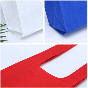 カスタム不織布W/<span class=keywords><strong>M</strong></span>カットバッグ（底なし、側面なし、リサイクル可能、ホットスタンプ加工）衣料品・靴下・スーパーマーケット用 - Product Image 4