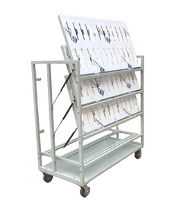 Customized Heavy-Duty Blue Anti-Corrosion Steel <strong>Warehouse</strong> <strong>Shelves</strong> Folding <strong>Pallet</strong> <strong>Racking</strong> and Stacked <strong>Racking</strong> - Product Image 2