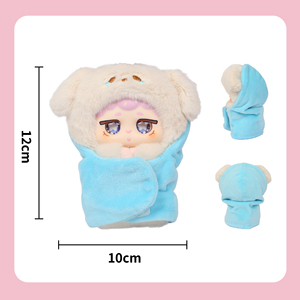 Mystery Blind Box: Statuetta Morbida in Peluche con Volto in Vinile - Bambola Sorpresa Kawaii da Collezione - Product Image 4