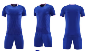 Abbigliamento da <span class=keywords><strong>calcio</strong></span> a manica corta all'ingrosso per bambini adulti allenamento traspirante abbigliamento da <span class=keywords><strong>calcio</strong></span> con targa stampata abito da <span class=keywords><strong>donna</strong></span> da uomo - Product Image 6