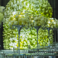 Lustre LED de luxe, luminaire suspendu romantique en cristal pour la décoration de mariage, hall d'hôtel et salle de banquet, solutions clés en main
