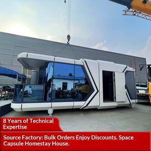 Salle de bain intégrée mobile haut de gamme, isolation, urgence, décoration raffinée, maison mobile intégrée - Product Image 1