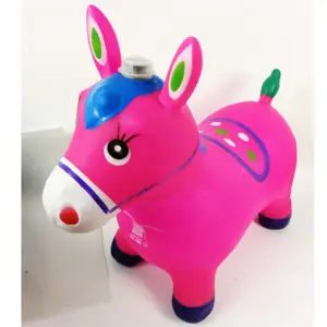 ActEarlier Kids ride on animal che rimbalza jumping horse toys con musica