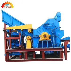 Industrial Broken Cars Steel Metal Crusher Plant Scrap Iron Recycling Machine Of Iron Crusher