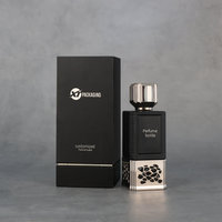 Flacon de parfum en verre de luxe 30ml 50ml 100ml Flacon de parfum Botol Parfum Flacon de parfum de luxe avec bouchon