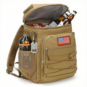 Mochila Táctica Portátil de Fábrica, Nevera de 25L, Aislada, a Prueba de Fugas, con Cierre de Cremallera de Poliéster, Retención de Temperatura para Senderismo - Product Image 1