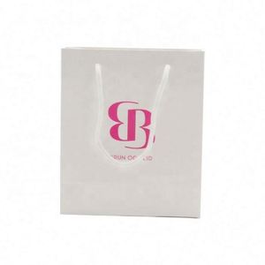 Bolsa de Papel para Compras con Asas, Impresa con Logotipo Personalizado, Reciclada, al por Mayor, Categoría de Productos Promocionales - Product Image 4