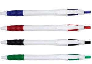Bolígrafo de colores con pulsador, bolígrafo de plástico con punta de bala, bolígrafo de punta redonda de 0,7 mm, bolígrafo de oficina, bolígrafo de tinta azul - Product Image 3