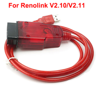 Renolink V2.11 2026 pour Renault : Outil de diagnostic automobile OBD2, programmeur de clés ECM UCH ECU