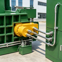Mini-presse à balles hydraulique horizontale pour ferraille, compacteur de déchets métalliques, machine de pressage télécommandée, haute sécurité