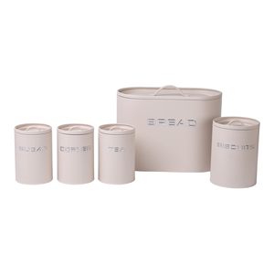 Boîte à pain <span class=keywords><strong>vintage</strong></span> pour la cuisine avec des boîtes en étain pour le café, le <span class=keywords><strong>sucre</strong></span>, le thé, le rangement des pâtisseries, ensemble de boîtes à pain avec couvercle en métal - Product Image 6