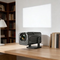 Mini projecteur portable Hy320mini le plus populaire auprès des étudiants, projecteur intelligent 720P HD avec système d'exploitation Android, courte focale, pour dortoir