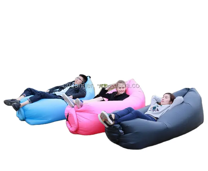 हवा भरने सस्ते inflatable सोफे आलसी आराम Inflatable हवा लाउंज सोफे एयर बैग