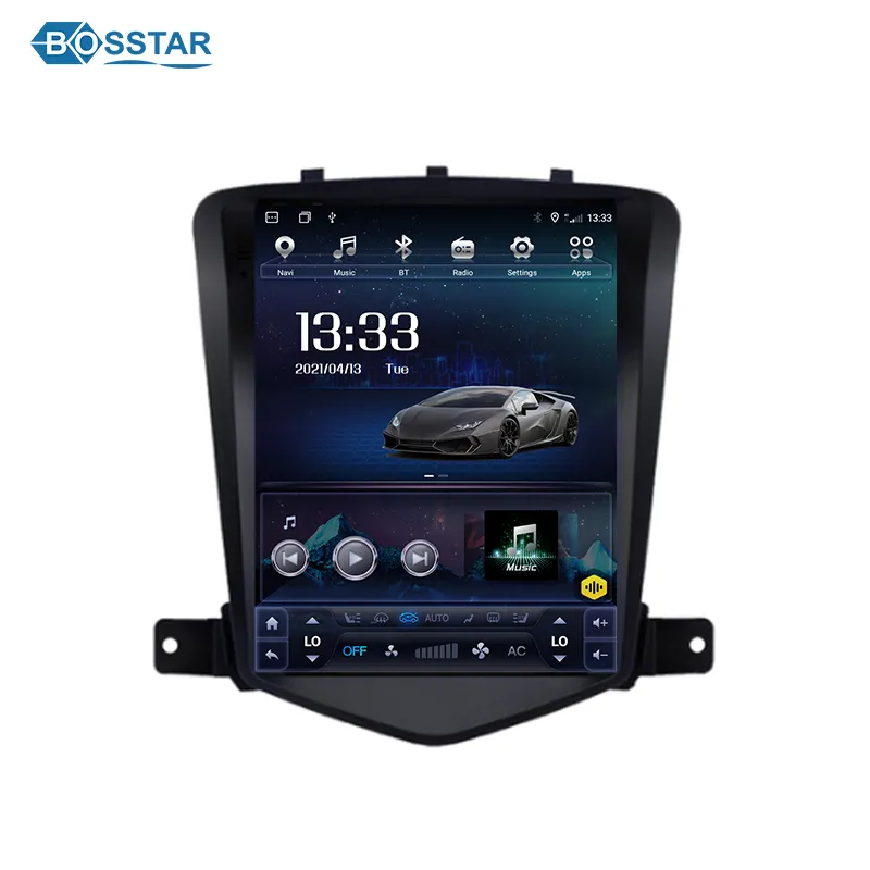 Автомагнитола для Chevrolet Cruze Lacetti 9,7-2008, Android 2013, с экраном Tesla и GPS-навигацией