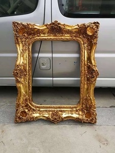 Personalizar Grande Resina De Ouro Vintage Picture <span class=keywords><strong>Frame</strong></span> Antique Photo <span class=keywords><strong>Frame</strong></span> Home Decor Pintura <span class=keywords><strong>Frame</strong></span>
