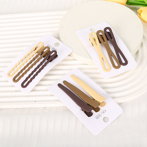 Hair <b>Clips</b> Duckbill <b>Clip</b> 10 Cm Plastic Daily Use For Women - Product Image 3