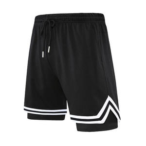 Venta caliente de impresión personalizada ropa de calle hombres gimnasio pantalones cortos verano sublimación poliéster baloncesto pantalones cortos - Product Image 1