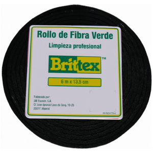Spugne Professionali per Pulizia Brittex Green Fiber Roll 6 M X 13.5 Cm - Product Image 2