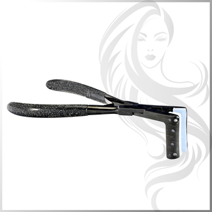 Hot sale stainless steel hair extension <b>tape</b> in press plier with silicon pads hair extension tools - Product Image 5