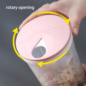 Boîte de rangement pour spaghettis cuisine épicerie stockage de spaghettis pour animaux de compagnie boîtes de rangement de grains en plastique pour boîte à spaghetti - Product Image 4