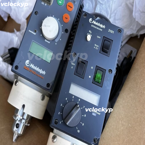 Heidolph RZR 2101 &amp;   Agitador Electrónico de Sobremesa 2102 CONTROL; Juego de 60-2000 RPM - Product Image 3