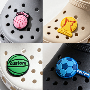 Nouvel Arrivage Breloques de Chaussures en Caoutchouc Personnalisées de Haute Qualité, Motifs Anime, <span class=keywords><strong>Escalade</strong></span>, Voyage, Éléphant, Décorations pour Sabots et Valises - Product Image 3