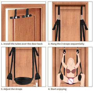 SM Upgraded Door <span class=keywords><strong>Swing</strong></span> Model Q-3 avec coussin en cuir et peluche, jouets sexuels pour adultes à fixer sur la porte, fabriqués en Chine, vente en gros d'usine - Product Image 3
