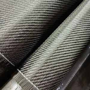 UAV use 3k 220gsm 2*2 twill carbon fiber fabric weave set carbon fabric easy to operate