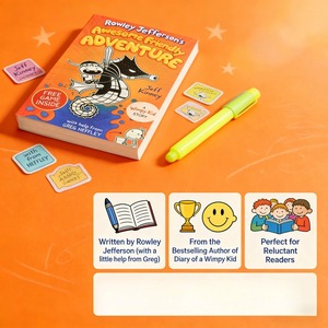 L'aventure amusante et amicale de Rowley Jefferson par <span class=keywords><strong>Jeff</strong></span> Kinney. Journal officiel d'un spin-off de Wimpy Kid - Product Image 3