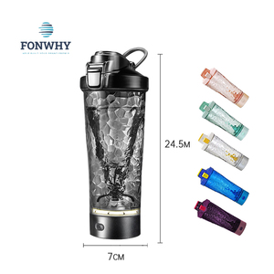 Hot Bán 600Ml Xách Tay Tritan Điện Cho Shaker Chai Tự Động Có Thể Sạc Lại Cho Thể Thao Phòng Tập Thể Dục Áp Dụng Cho Nước Đun - Product Image 1