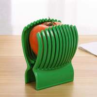 Ecologische handmatige multifunctionele plastic citroen- en tomatenrasp voor ronde fruit en groenten, keukengerei