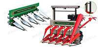 Moissonneuse manuelle Napier Grass Reaper pour luzerne, piment, maïs – Moissonneuse-pousseuse manuelle, mini-machine à récolter le blé et le riz