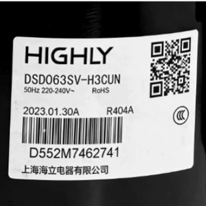Compresseur rotatif Dsd Dsd113sv H6aun 50Hz 220-240V pour climatisation et réfrigération, remplacement et réparation - Product Image 2