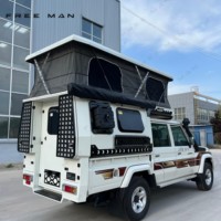 Camper RV Tundra Half-Box Fabricado Direto da Fábrica, Leve e Dobrável para Caminhões Toyota LC79
