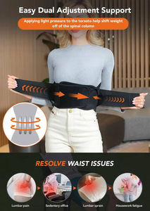 Ceinture de soutien lombaire réglable pour hommes et femmes, protection de la taille et soutien de la posture - Product Image 2
