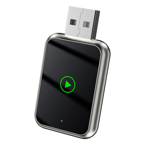 Gold Stable Connection Carplay Wireless <b>Adapter</b> 2 in 1 Wireless CarPlay & Android Auto Adapterfor OEM Wired CarPlay Upgrade - Product Image 1