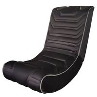 Chaise de Gaming à bascule, noire, haute qualité, pour enfants