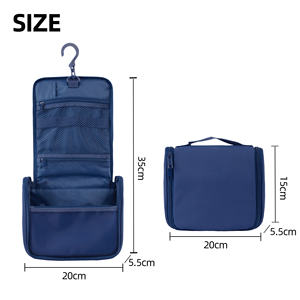 Nueva moda, bolsa <span class=keywords><strong>de</strong></span> inodoro <span class=keywords><strong>de</strong></span> gran capacidad para viajar, bolsa <span class=keywords><strong>de</strong></span> maquillaje impermeable colgante - Product Image 6