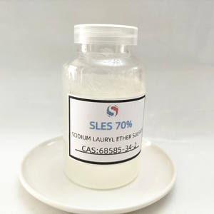 Precio de Fábrica al por Mayor, Marca Shuosheng, Lauril Éter Sulfato de Sodio de Grado Cosmético 70% TEXAPON N70, 170 kg/bidón para Champú - Product Image 4