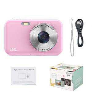 Cámara Infantil HD 1080P con Zoom Óptico 16X, Sensor CMOS, Gran Angular de 180°, Impresión Instantánea, Pantalla de 2.4 Pulgadas, hasta 128GB, Cámara Compacta - Product Image 1